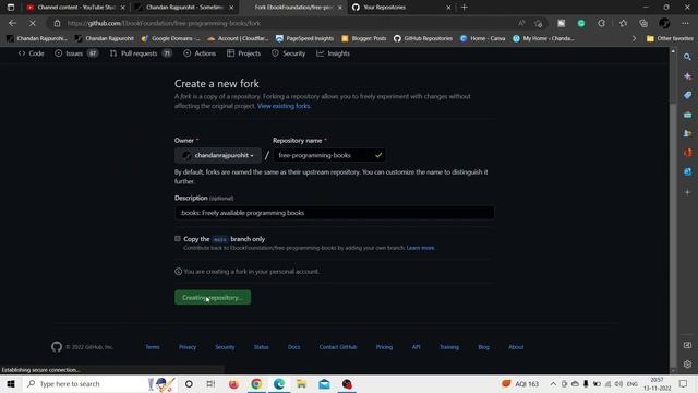 How To Fork A Repository GitHub