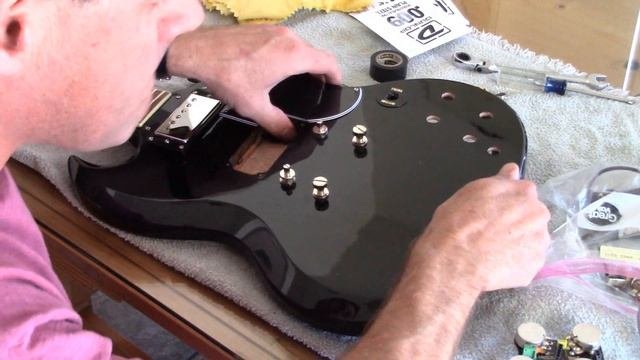 Epiphone SG Gibson Electronics Swap