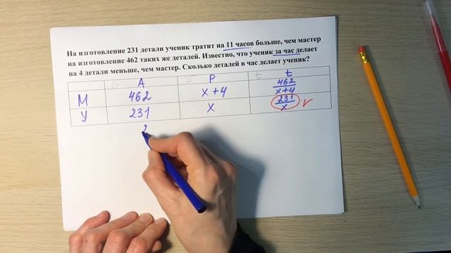 Задачи на  работу