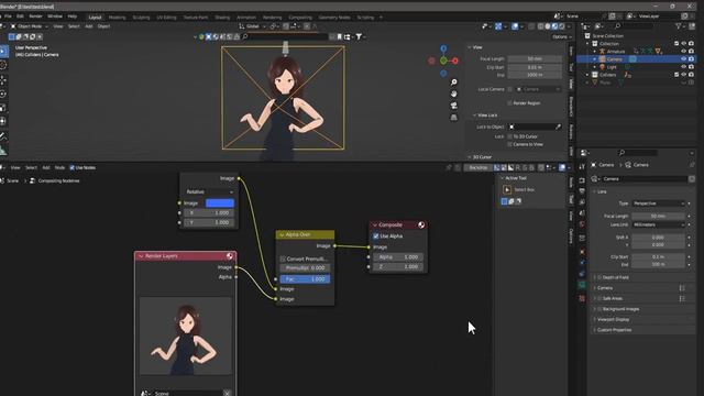 Tutorial ： AI Animation Workflow [VroidStudio, Mixamo, Blender, StableDiffusion-img2img] [0GV5JN94Op