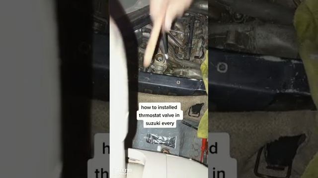 how to install thermostat valve in Suzuki every#like #subscribe #channel #video #comment #video