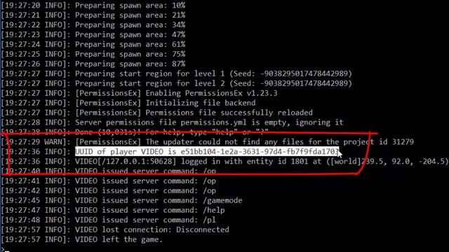 Minecraft EXPLOIT 1.8 - UUID Spoof