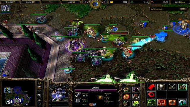 Warcraft 3: Reign of Chaos - Undead 08: Under the Burning Sky (Hard)