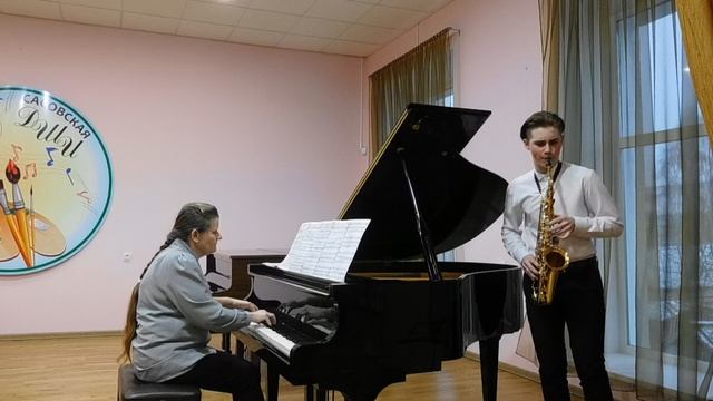 А. Крепен "Sax in the City".  Пронин Игнат, конц. Петрова Т. А. .MOV