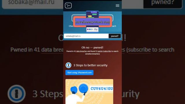 Как проверить, не слили ли ваши данные в сеть?