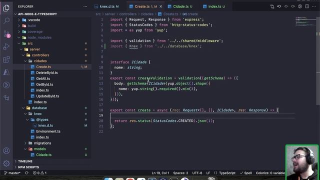 API Rest, Node e Typescript: #21 - Como criar um model de cidades no NodeJS e Typescript