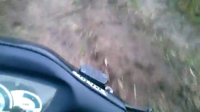 Бездорожье на скутере