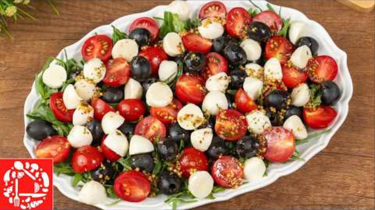 Этот Рецепт Покорил Всех Простотой и Вкусом! 5 Потрясающих салатов с помидорами
