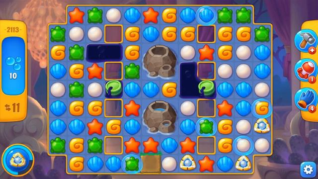 Fishdom - Level 2111 - 2115 - Gameplay