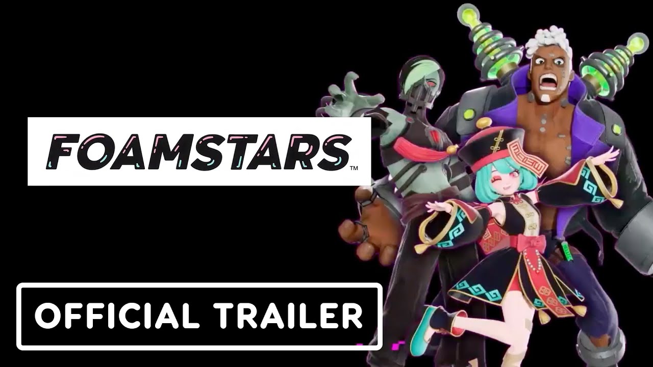 Игровой трейлер Foamstars - Official 'Future Funk' Season Trailer