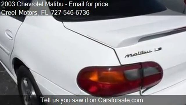 2003 Chevrolet Malibu  - for sale in SAINT PETERSBURG, FL 33