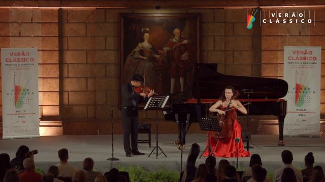 Festival VERÃO CLÁSSICO 2021 - TalentFest, Ryan Char (Violin) & Shannon Ross (Cello) -Franz Schuber