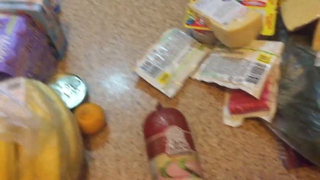 Покупки продуктов к Новому Году