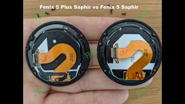 Garmin Fenix 5 Plus Saphir vs. Fenix 5 Saphir (BENCHMARK and TEARDOWN)