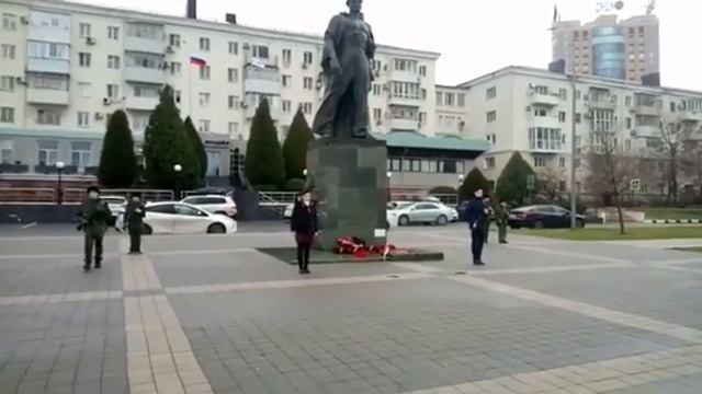 Вахта пямяти, 80 лет со дня высадки десанта на малую землю Новороссийск.