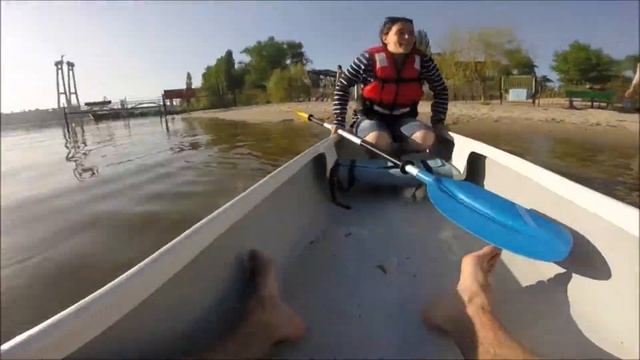 На ждановский пляж и обратно