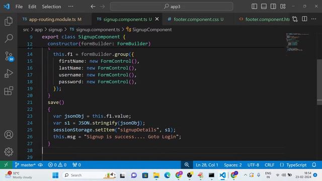 Angular17 Project Session 2 | @faang-academy
