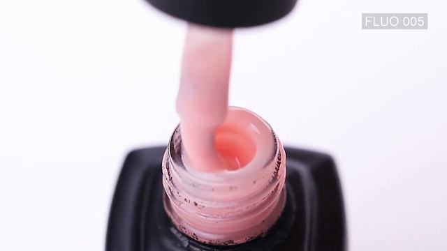 Гель-лак Kira Nails FLUO 005 (розовый, флуоресцентный), 6 мл