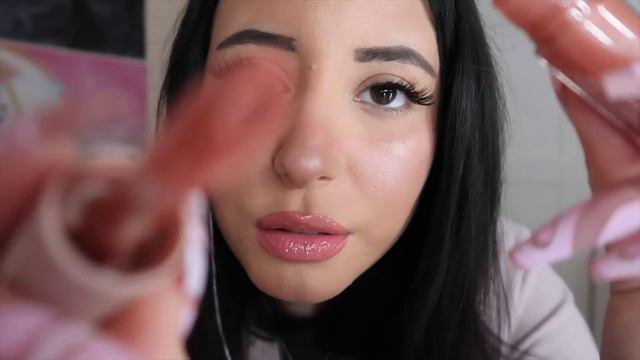 Arabic ASMR  بمكياجك بهمس بطيء  doing your make up really slow 