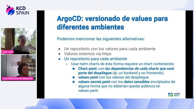 Patrones y antipatrones con GitOps en Kubernetes - Juan Pablo Sánchez y Christian Adrián, Mikroways