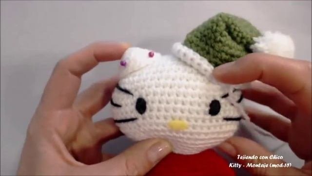 Tutorial Amigurumi Hello Kitty - Montaje (mod-15)
