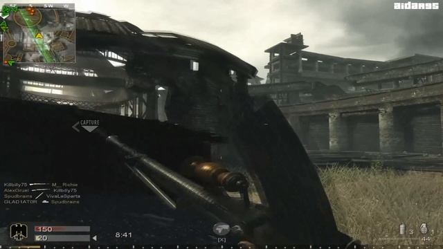 Call of Duty: World at War - Штаб на Roundhouse с Type 99 (9-5-5)