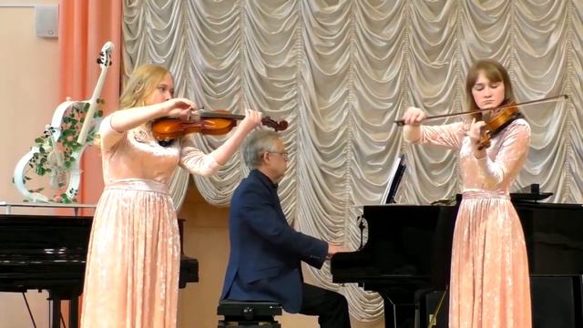 А. Литвинов "Вечное движение" исп. дуэт Music smile. Концертмейстер Рябко Андрей Михайлович.