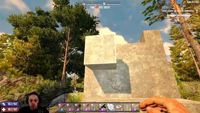 7 Days to Die Alpha 20 Stable #126 Grundbau der Demobase [Let's Play] [deutsch]