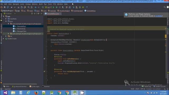 Develop Android Apps with AWS-4 || Downloading keys from your S3 bucket