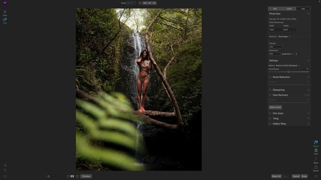 Extraordinary AI Face Recovery Tech in ON1 Resize AI