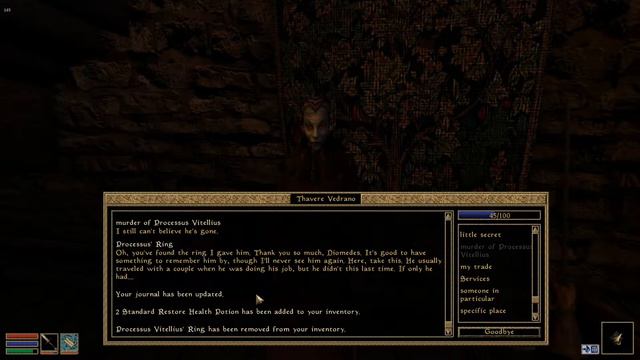 Stream 1: Steve goes to Morrowind