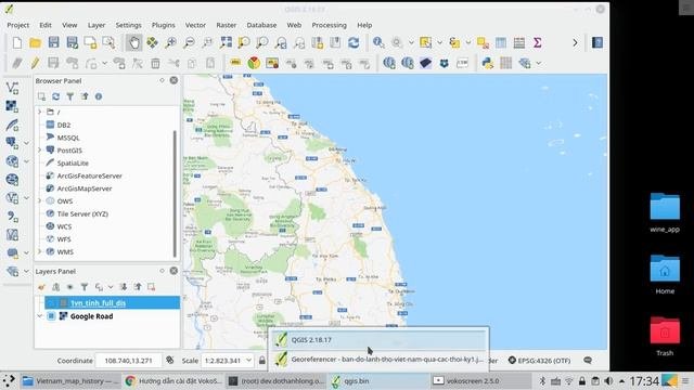 QGIS Georeferencer plugin