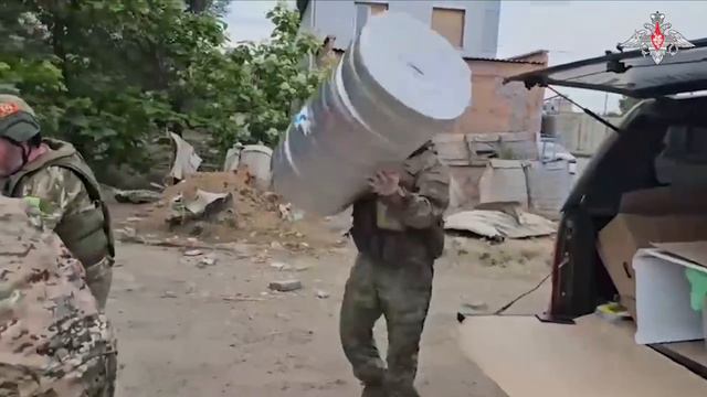 Жители Рязанской области доставили полезный груз военнослужащим в зону СВО