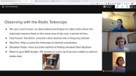 SJAA ONLINE Astronomy Talk A low cost radio telescope project by Saratoga HS Astro