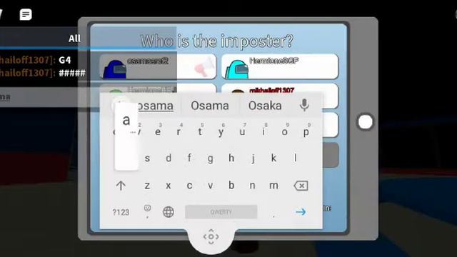 Дима Михайлов играет в Among us New в Roblox часть 2