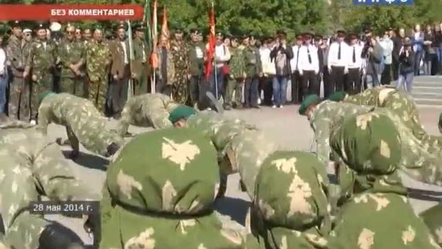 День пограничника в Шадринске (2014-05-28)