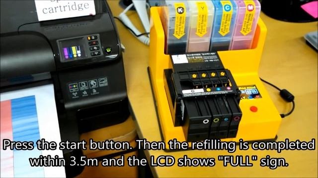 How to refill HP932933 - HP Officejet 6100-H611a6600-H711a