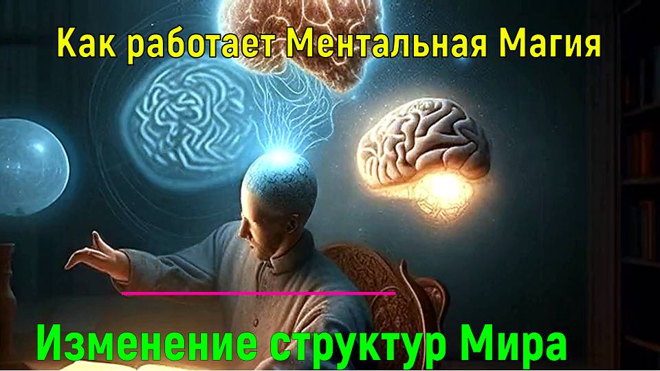 Как работает Ментальная Магия. Изменение структур Мира - онлайн трансляция