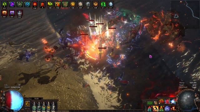 POE 3.22 Flicker Strike Trickster - Ephemeral Edge - Unkillable mapper