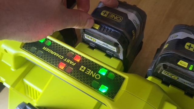 Ryobi 18v 6 Port Fast Charger