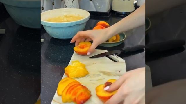 самый лёгкий абрикосовый пирог