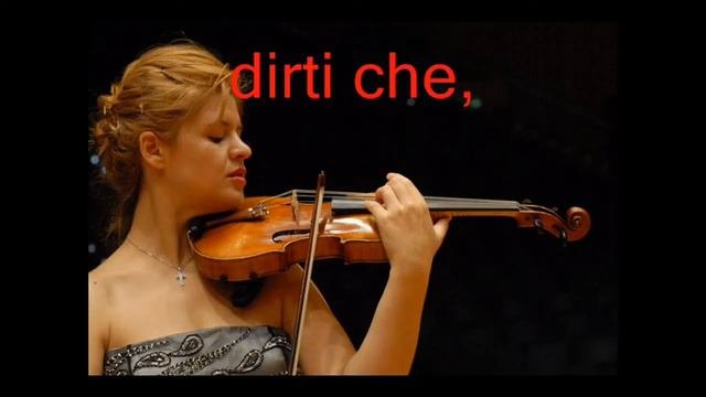 il maestro di violino  karaoke