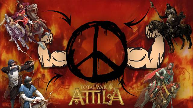 Я ПРОЖИЛ 70 ХОДОВ БЕЗ ВОЙН В ТОТАЛ ВОР АТИЛЛА / Total War Atilla