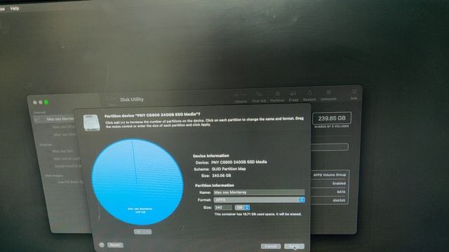Mac pro 2008 Monterey part 2