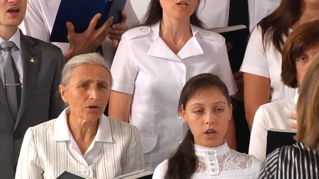 Бог мой храни меня (пение хора)