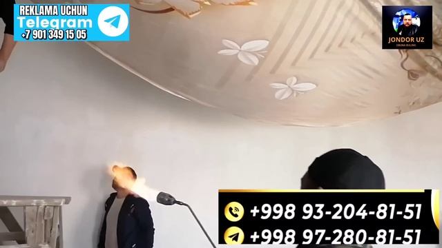 НАТЯЖНОЙ ПОТОЛОК НАРХЛАР 2023NATYAJNOY POTOLOK NARXLAR 2023JONDOR UZ