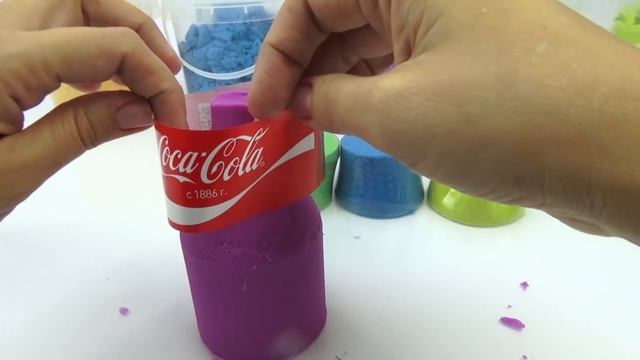 Делаем Кубик Рукиба из кинетического песка