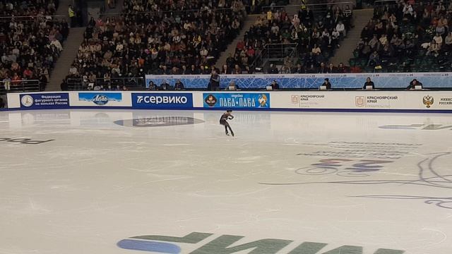 Чемпионат России по фигурному катанию 2023. Аделия Петросян.