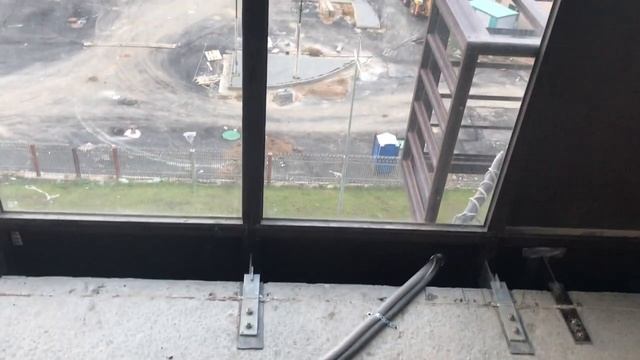Новостройка ЖК Позитив: утепление лоджий - 1 этап: герметизация швов и примыканий