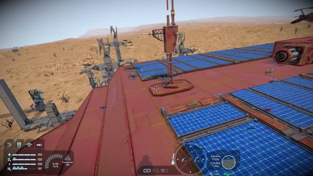 DWolfyone Plays Space Engineers: Pertam Mobile Mining HQ Build - 3